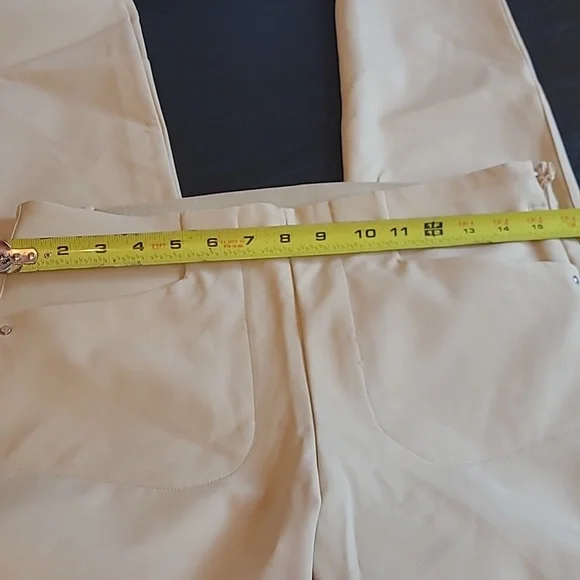 RALPH LAUREN tan slim leg stretch athletic pant - Picture 4 of 10